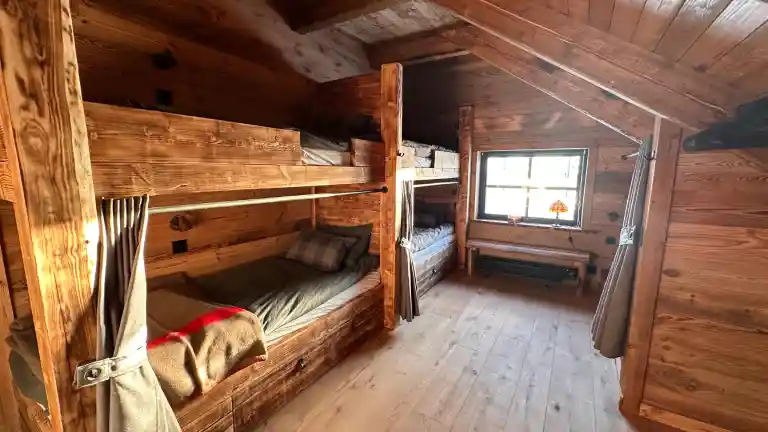 Sovrum Mont Blanc i Chillouthouse vid Idre fjäll.